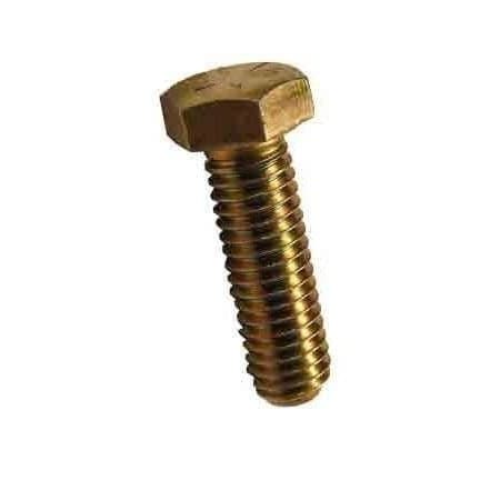 Newport Fasteners Class 10.9, M20-2.50 Hex Head Cap Screw, Zinc Yellow Steel, 55 mm L, 20 PK 974910-20